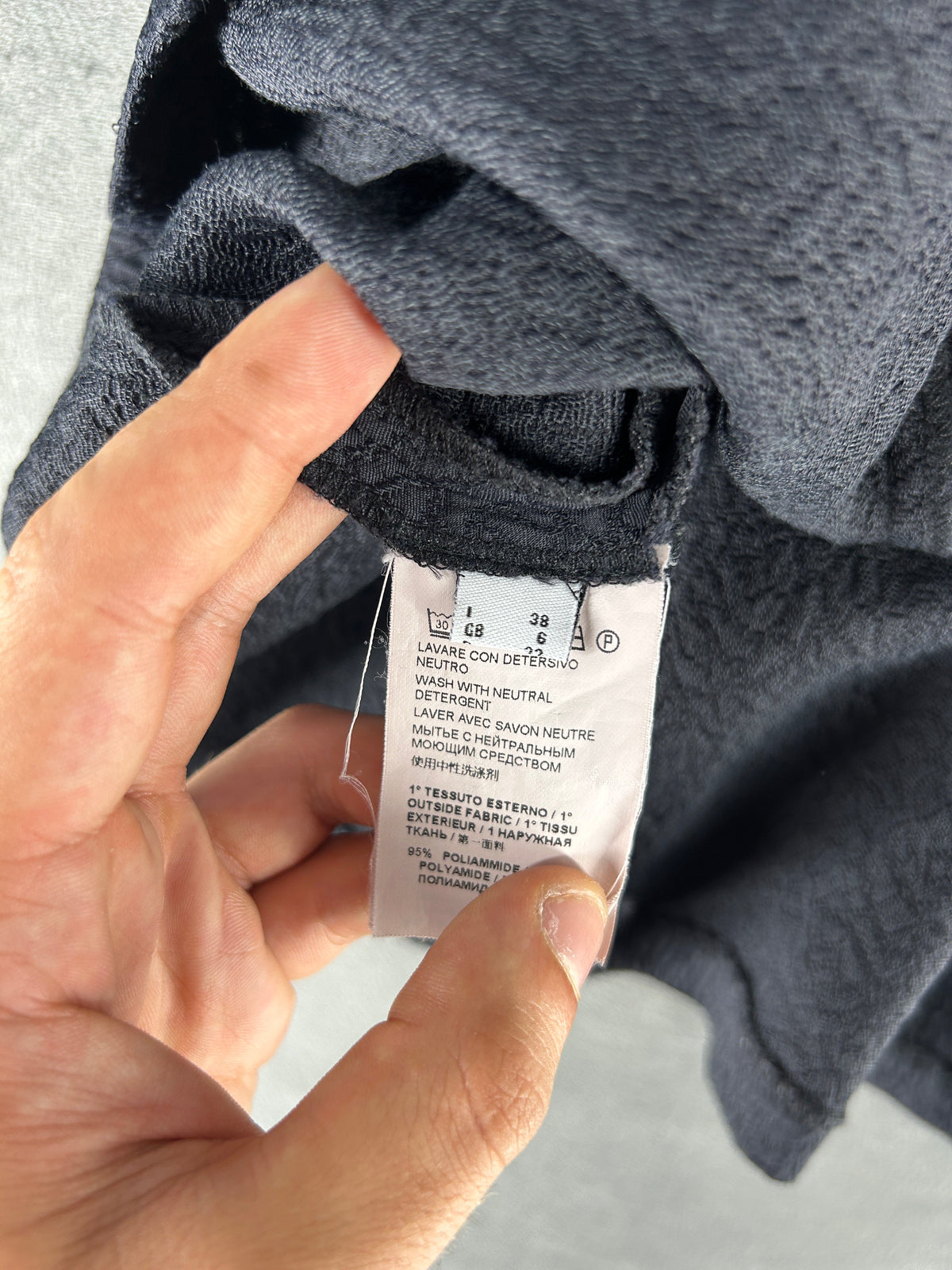 Abito Pinko nero con gonna svasata vintage – Donna Taglia IT 38