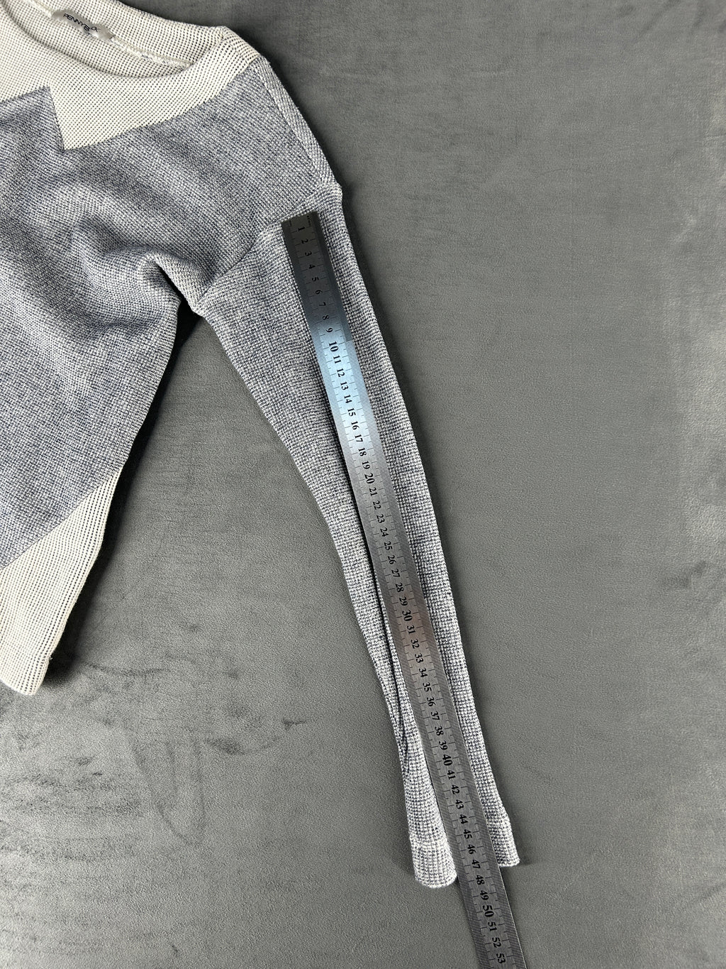 Maglia Pennyblack grigia e panna vintage – Donna Taglia S/M