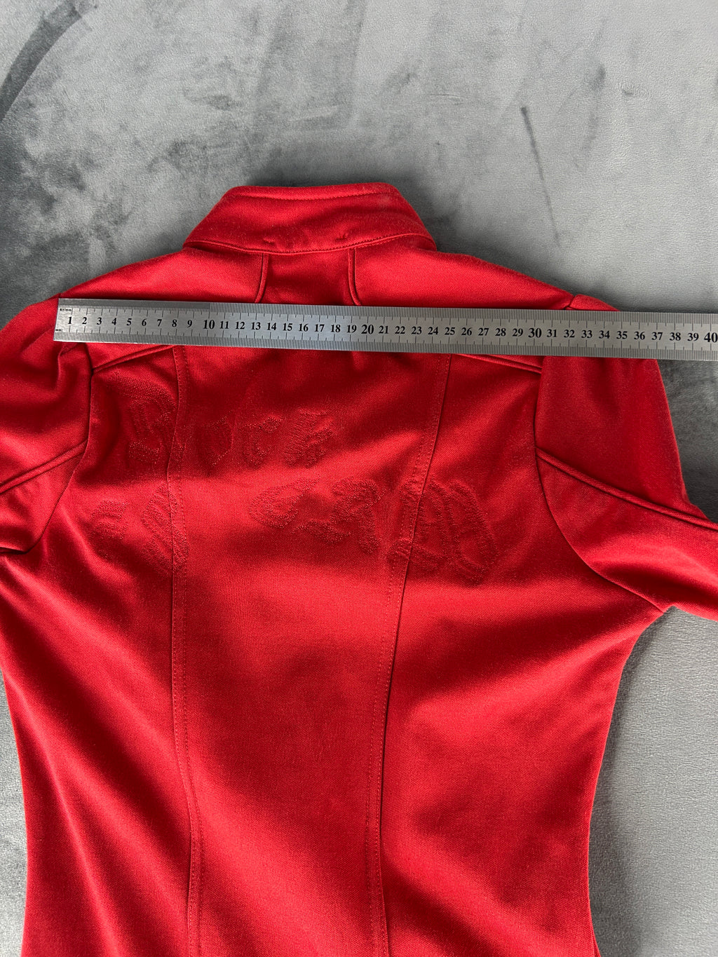 Abito Diesel rosso con zip vintage – Donna Taglia S