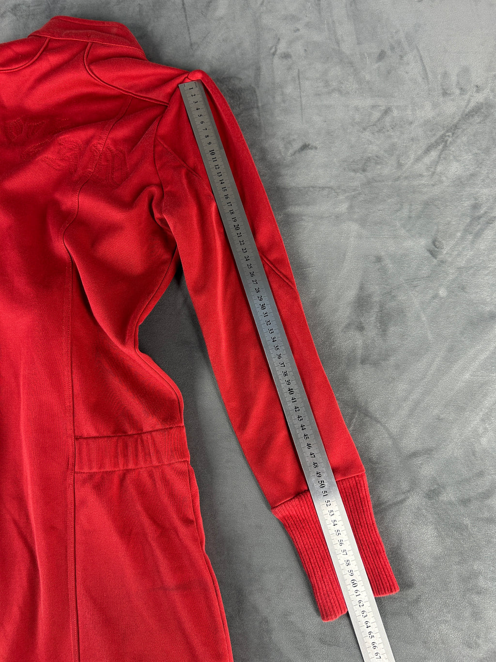 Abito Diesel rosso con zip vintage – Donna Taglia S