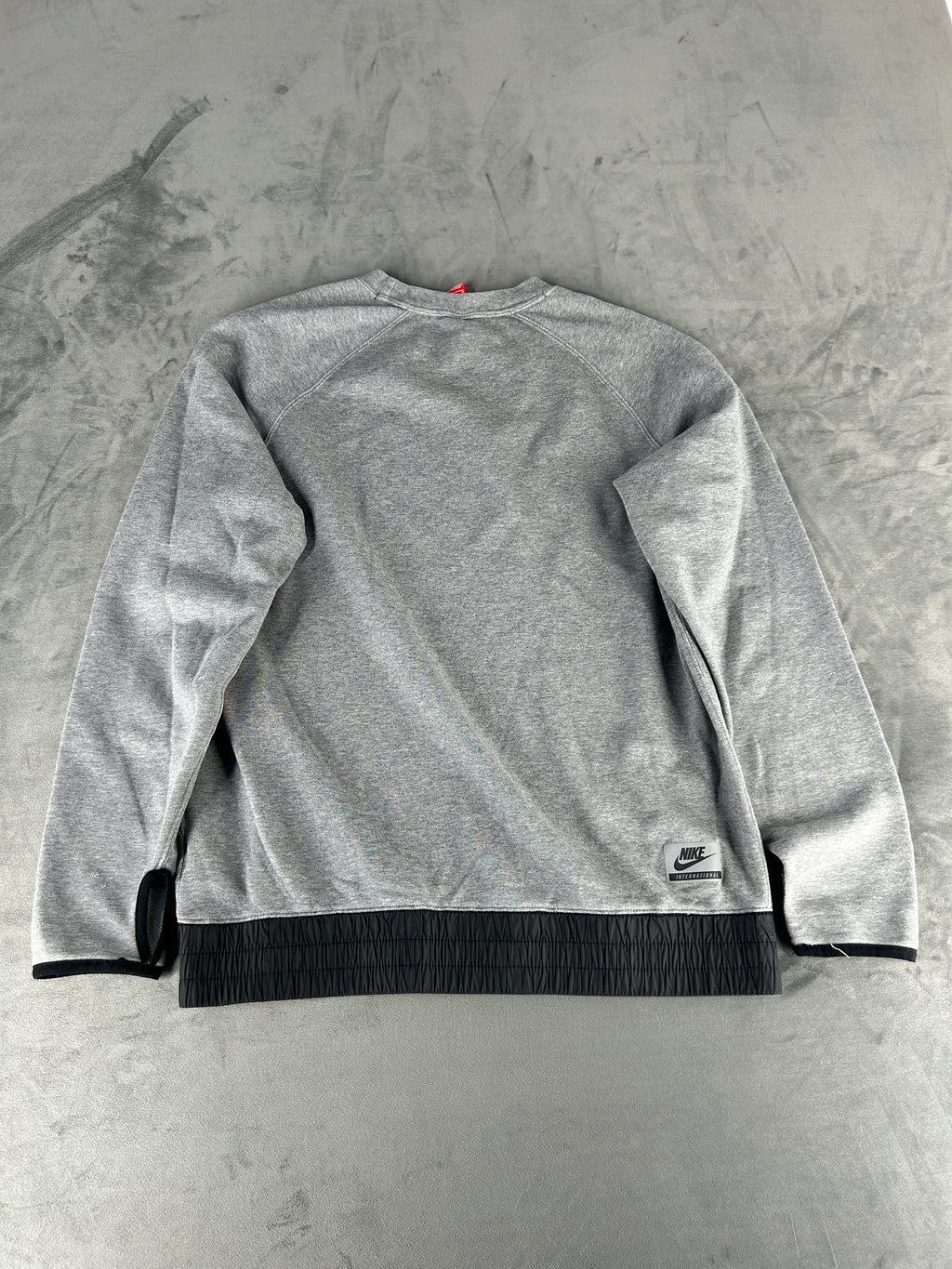 Felpa Nike International grigia vintage – Donna Taglia M