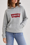 Felpa Levi’s grigia con cappuccio vintage – Donna Taglia S