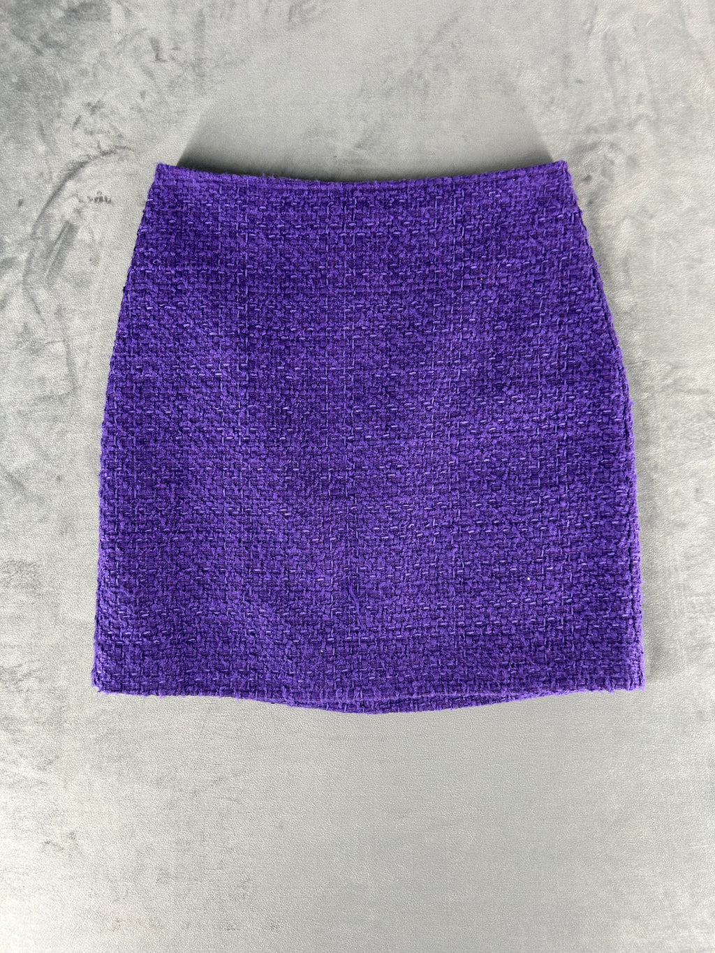 Minigonna Motivi viola vintage – Donna Taglia IT 40