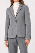 Blazer Woolrich grigio a due bottoni vintage – Donna Taglia S