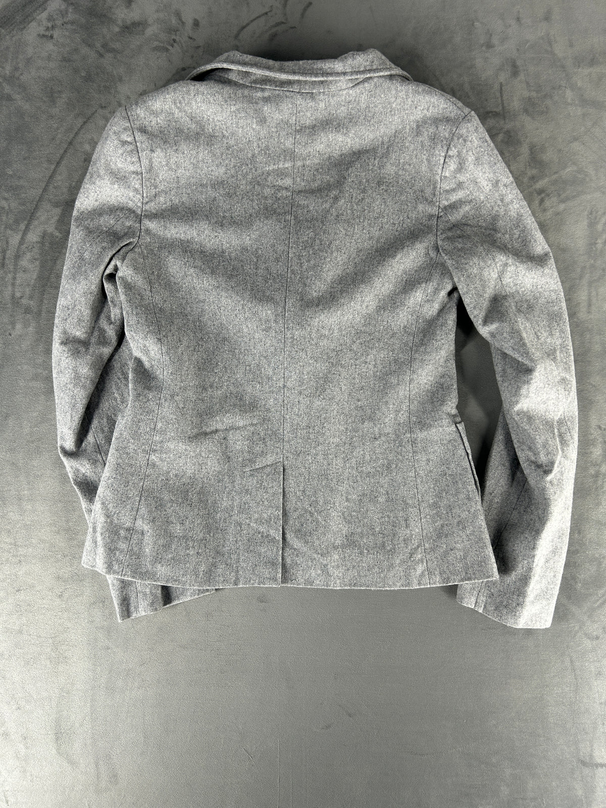 Blazer Woolrich grigio a due bottoni vintage – Donna Taglia S