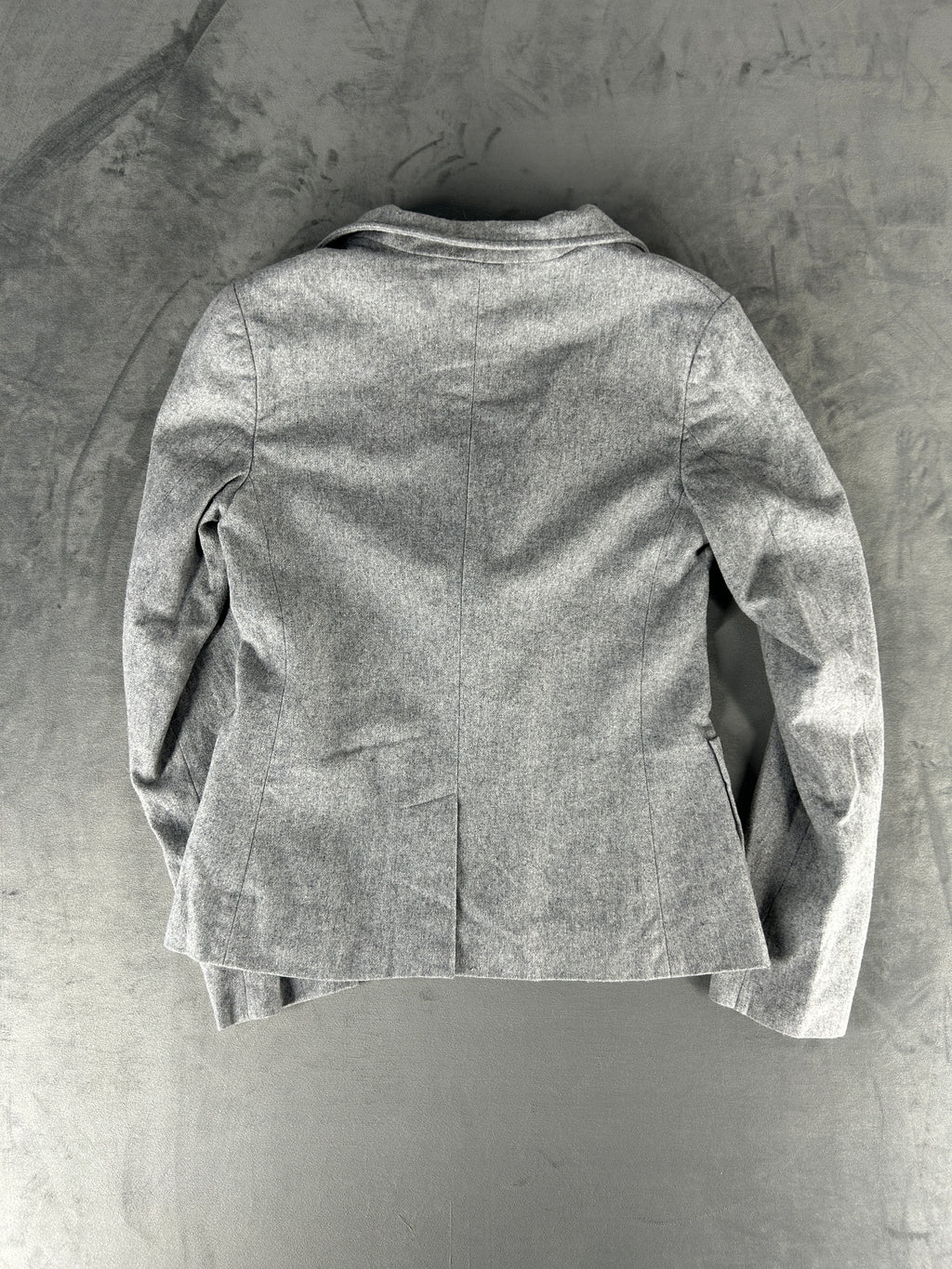 Blazer Woolrich grigio a due bottoni vintage – Donna Taglia S