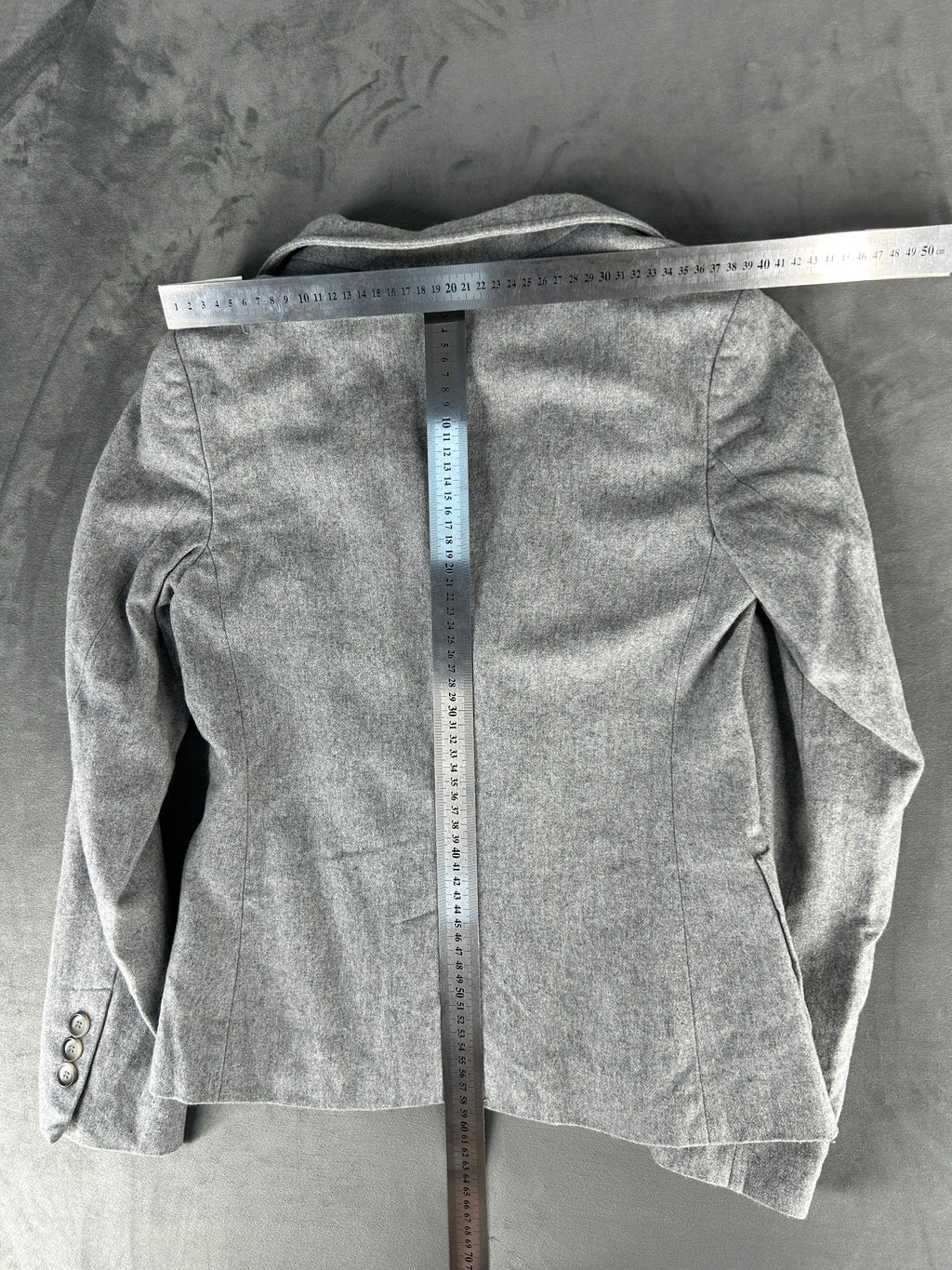 Blazer Woolrich grigio a due bottoni vintage – Donna Taglia S