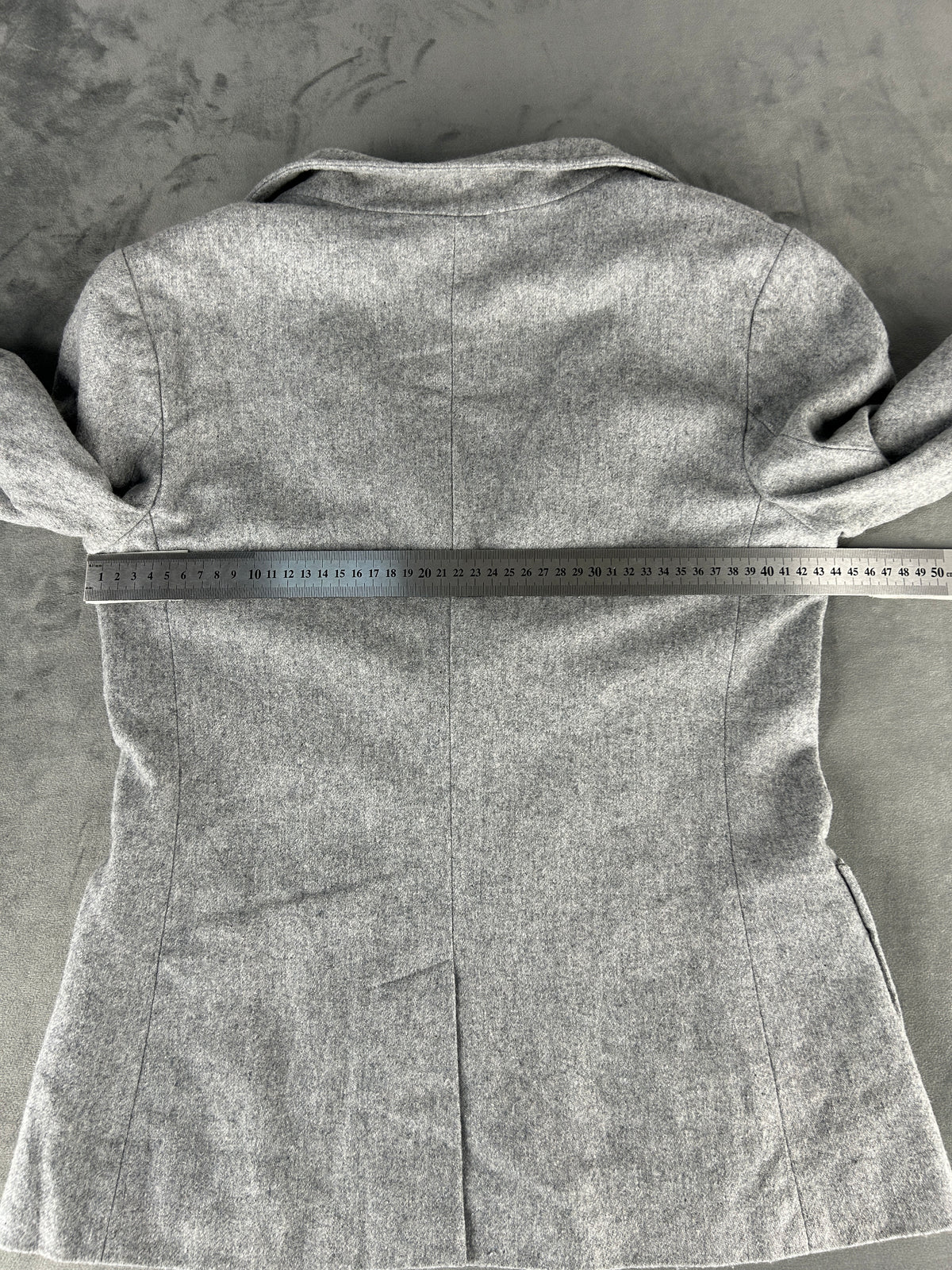 Blazer Woolrich grigio a due bottoni vintage – Donna Taglia S