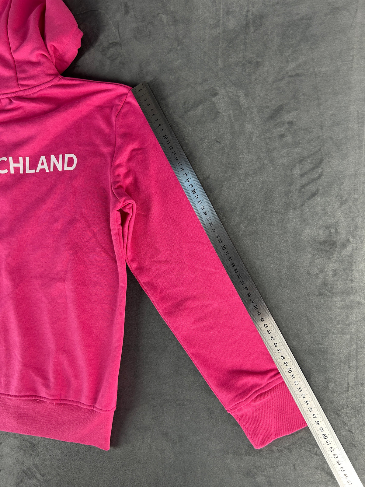 Felpa UEFA Euro 2024 Germany magenta con zip vintage – Donna Taglia S (36/38)