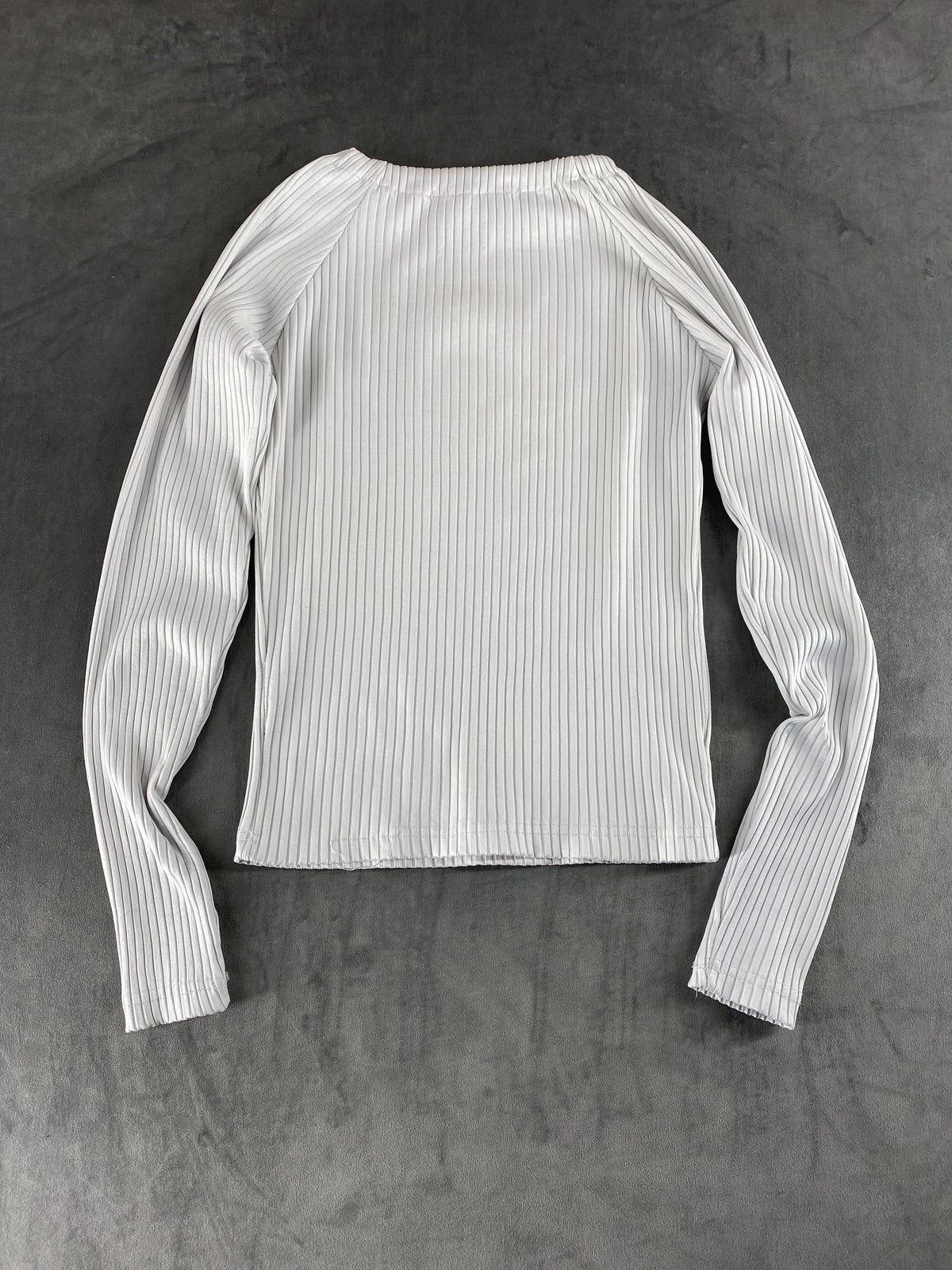 Maglia a costine Hugo bianca vintage – Donna Taglia S