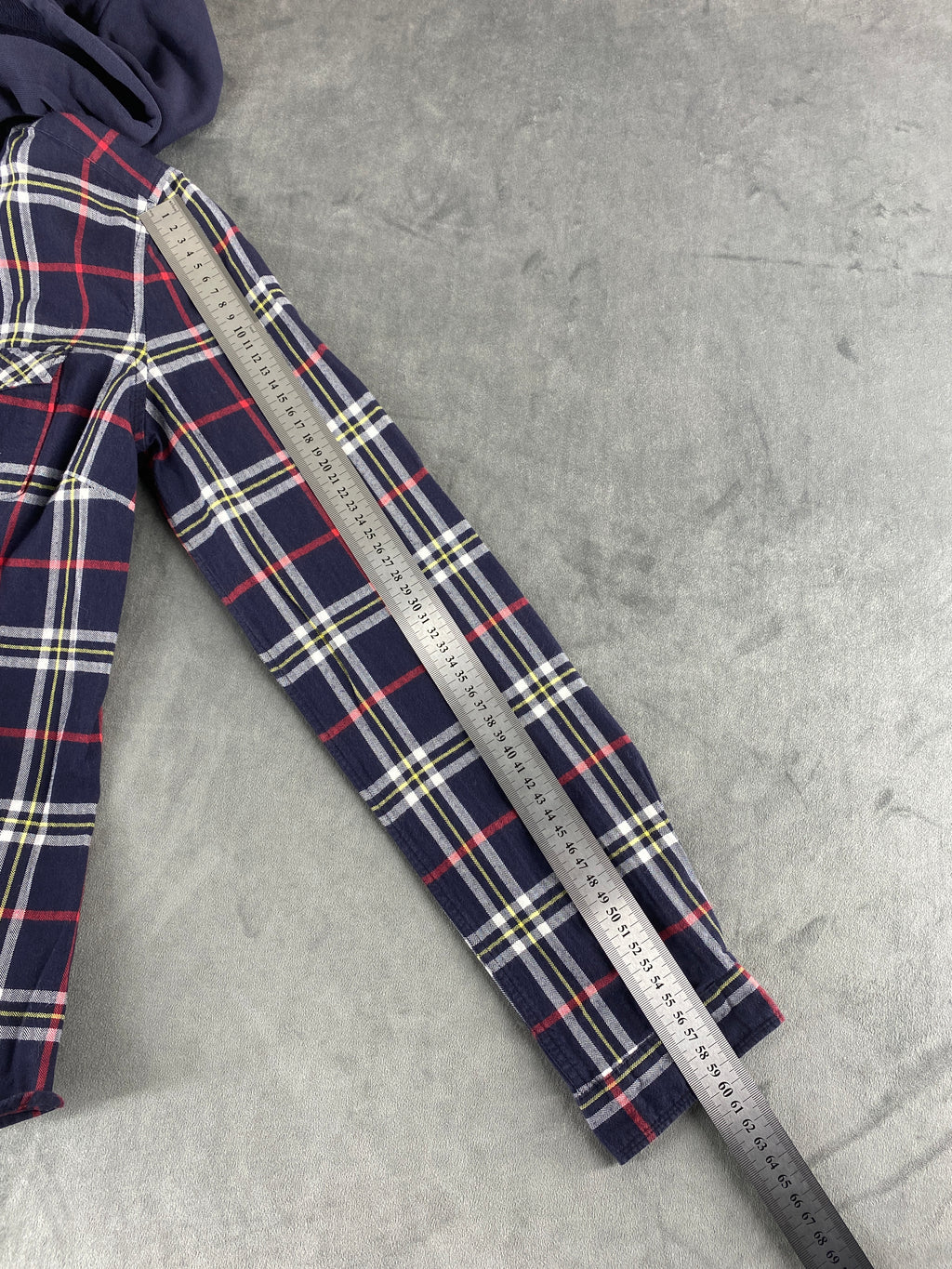 Camicia flanella Converse a quadri con cappuccio vintage – Donna Taglia L