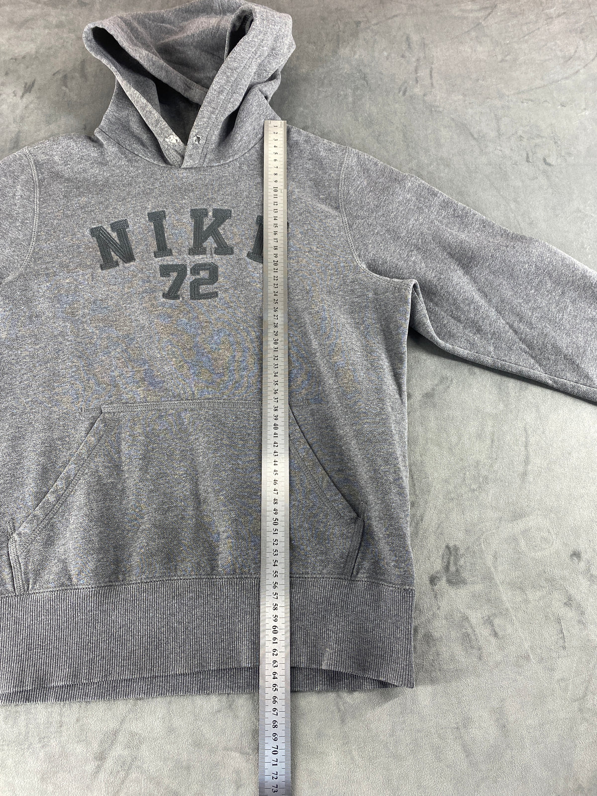 Felpa con cappuccio Nike 72 grigia vintage – Uomo Taglia M