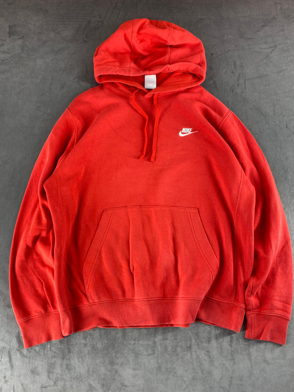 Felpa con cappuccio Nike rossa vintage – Uomo Taglia M