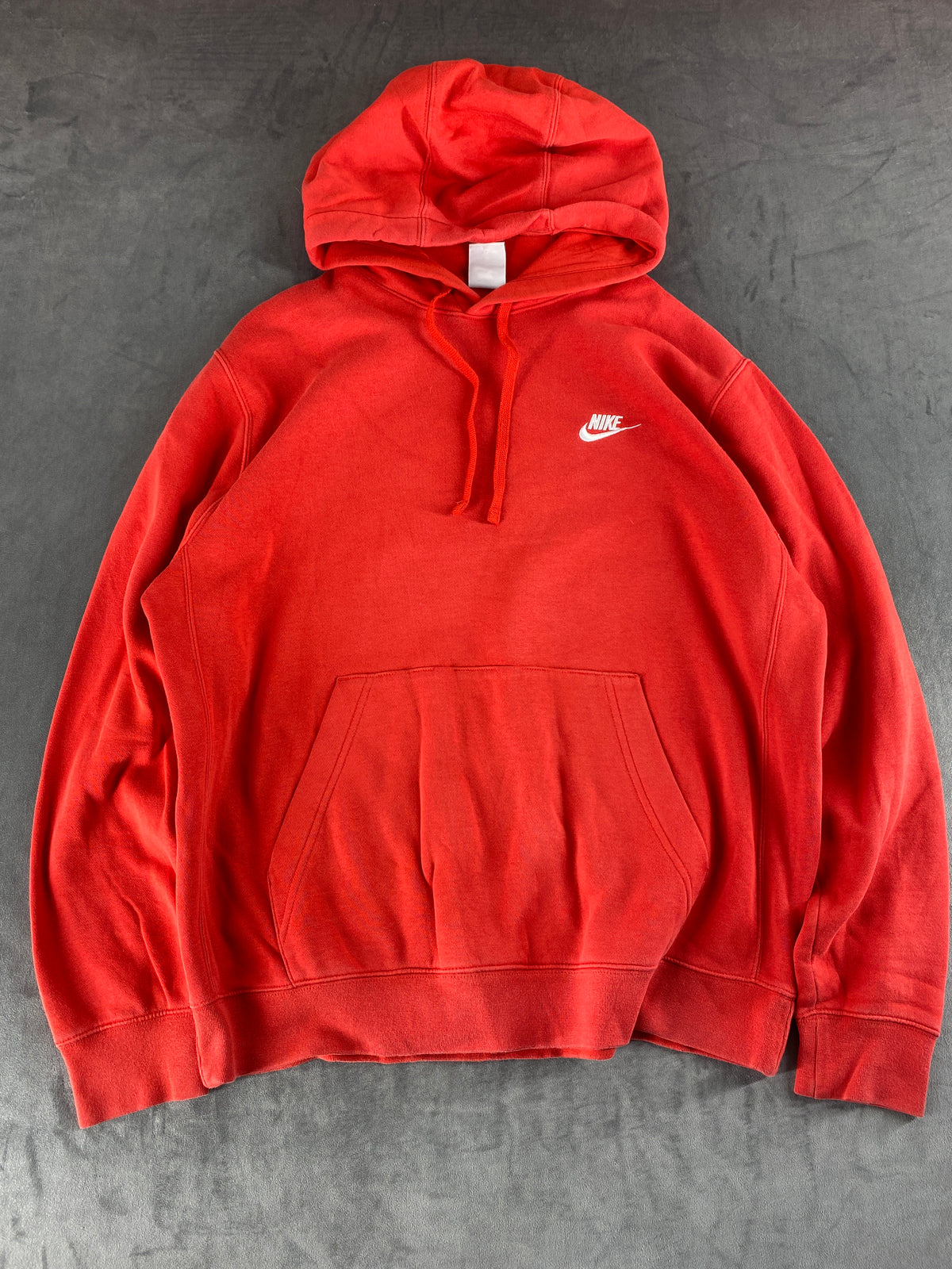 Felpa con cappuccio Nike rossa vintage – Uomo Taglia M