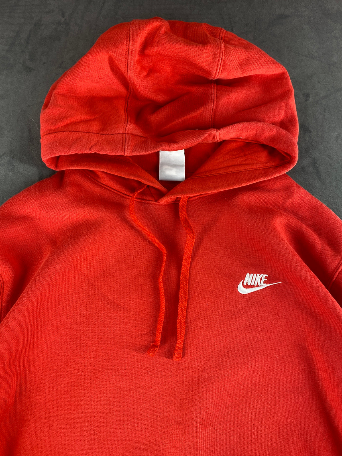 Felpa con cappuccio Nike rossa vintage – Uomo Taglia M