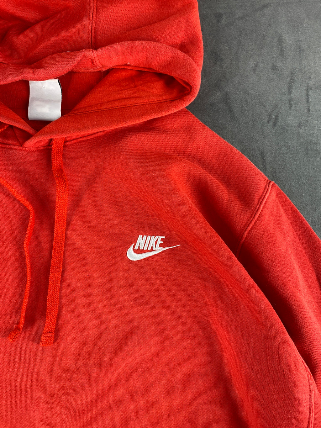Felpa con cappuccio Nike rossa vintage – Uomo Taglia M