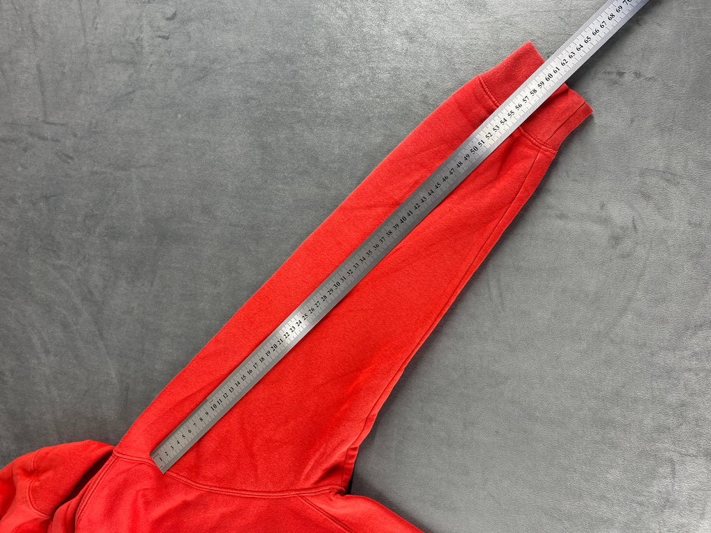 Felpa con cappuccio Nike rossa vintage – Uomo Taglia M