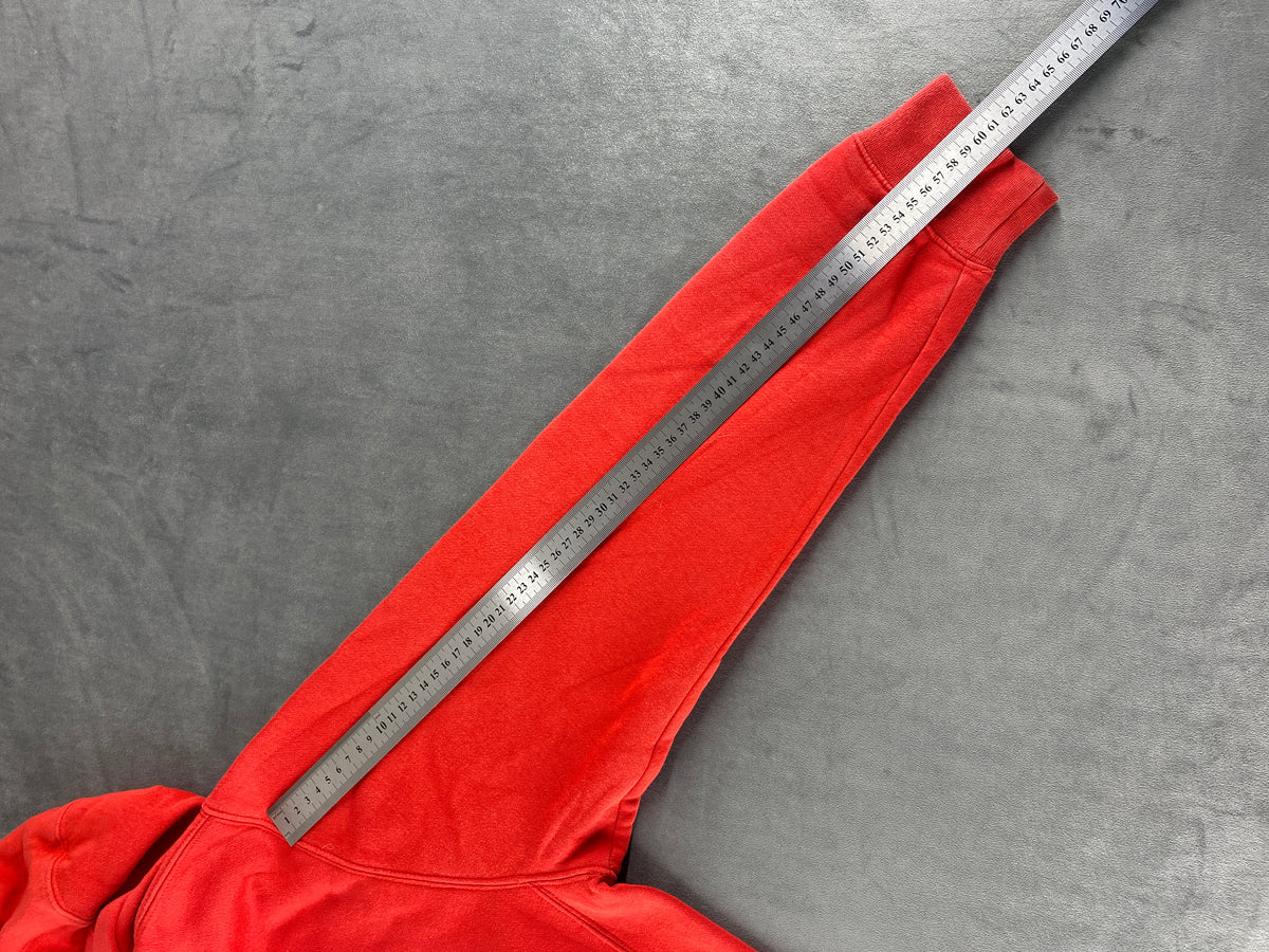 Felpa con cappuccio Nike rossa vintage – Uomo Taglia M