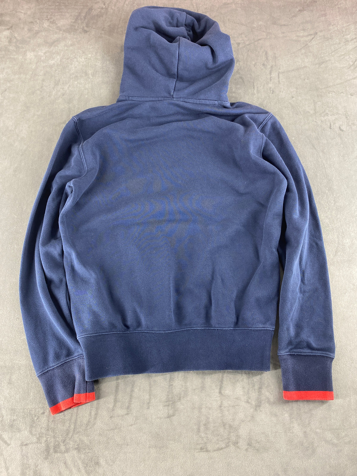Felpa con cappuccio Champion blu navy vintage – Uomo Taglia S
