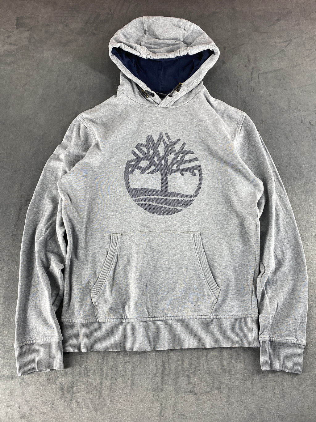 Felpa con cappuccio Timberland grigia vintage – Uomo Taglia M