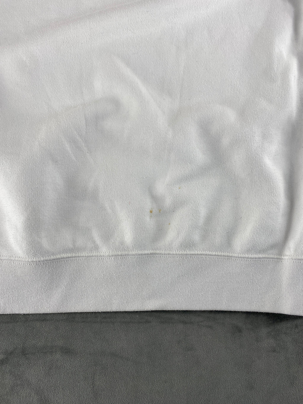 Felpa girocollo Champion bianca vintage – Donna Taglia L