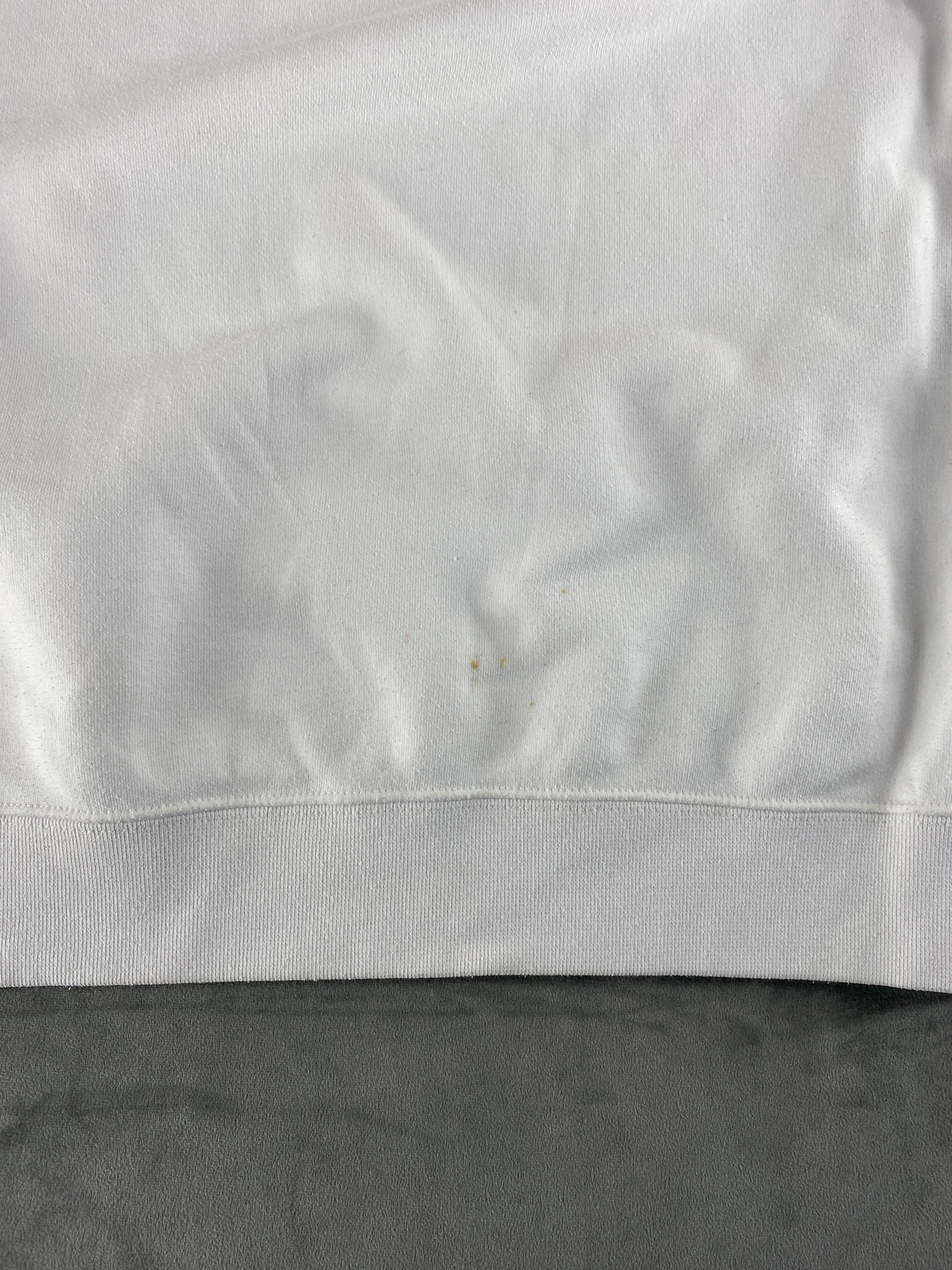Felpa girocollo Champion bianca vintage – Donna Taglia L
