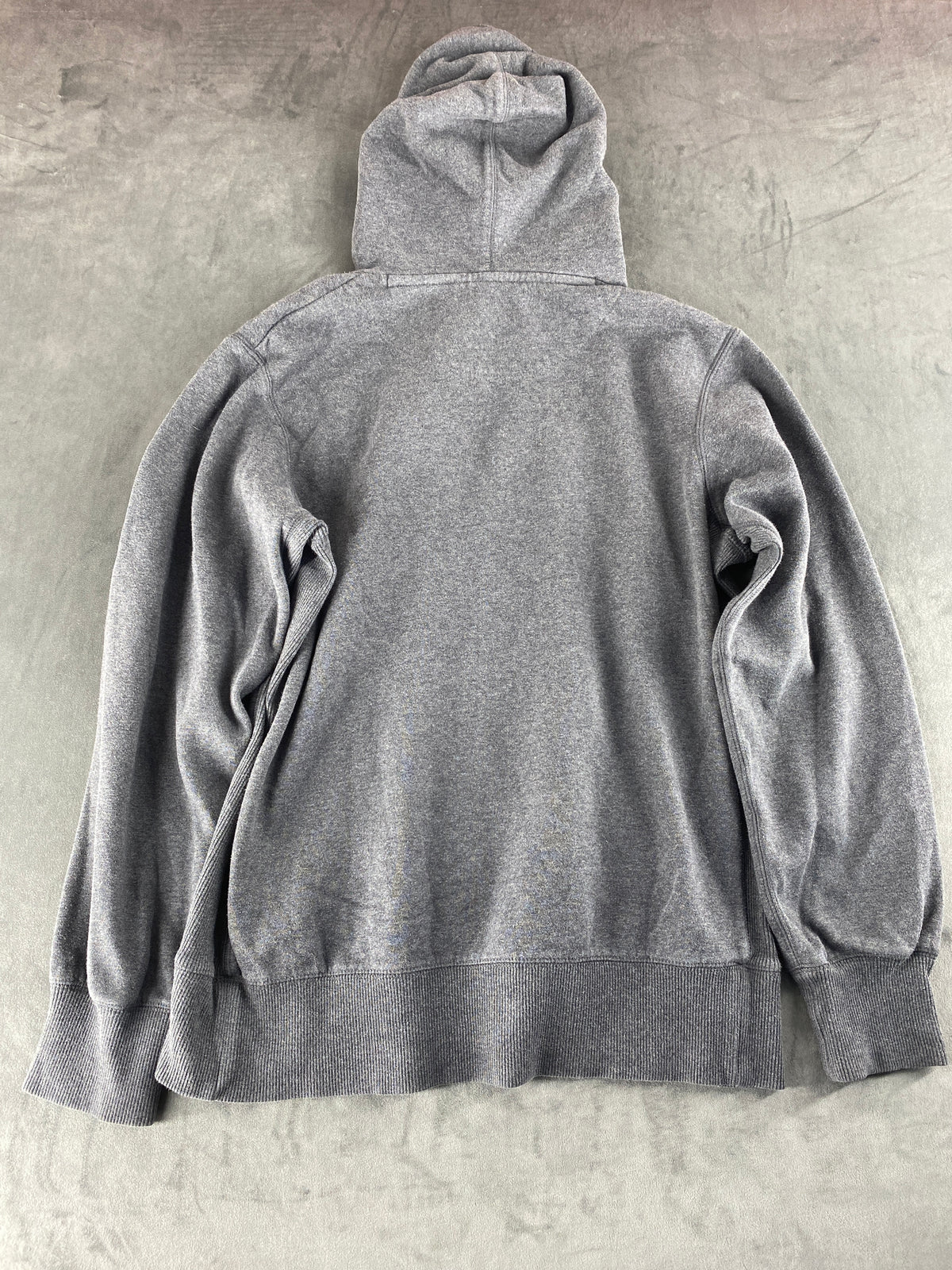 Felpa con cappuccio Nike grigia slavata vintage – Donna Taglia M