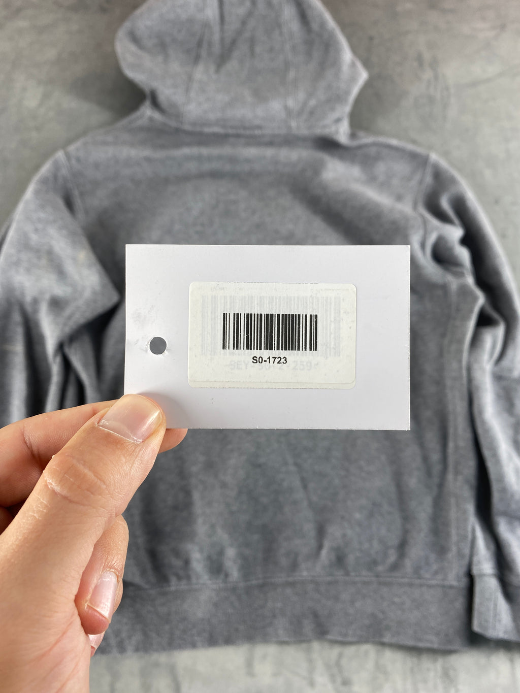 Felpa con cappuccio Nike Club grigia vintage – Uomo Taglia L