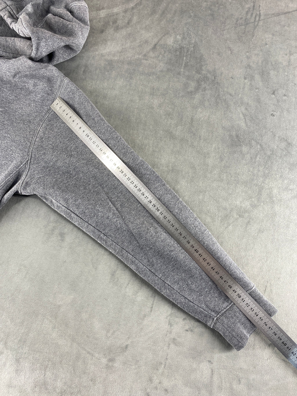 Felpa con cappuccio Nike Club grigia vintage – Uomo Taglia L