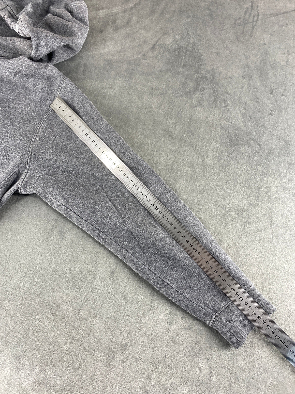Felpa con cappuccio Nike Club grigia vintage – Uomo Taglia L