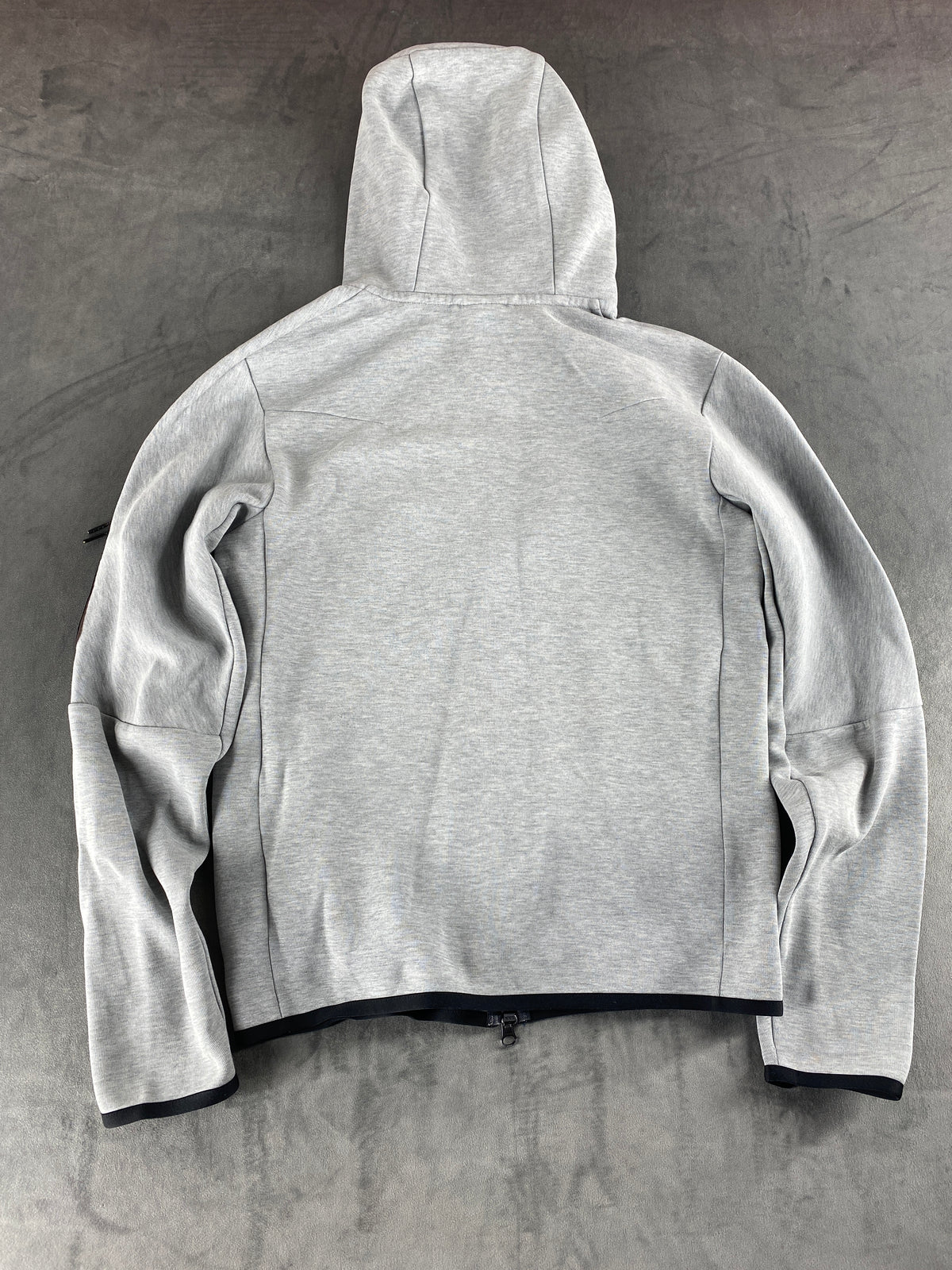Felpa Nike Tech Fleece full zip grigia vintage – Uomo Taglia S