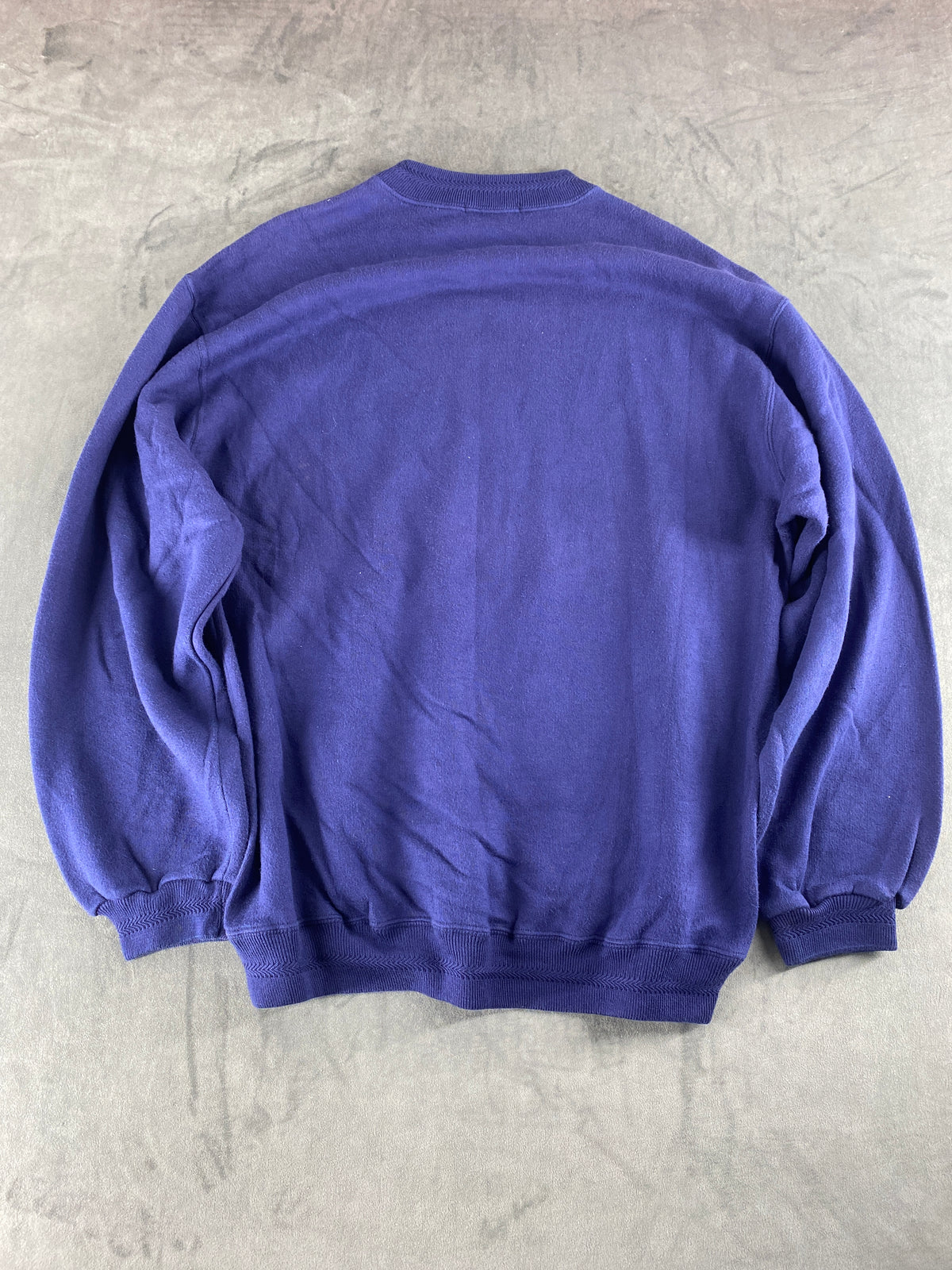 Felpa girocollo Trussardi Jeans blu vintage – Uomo Taglia M