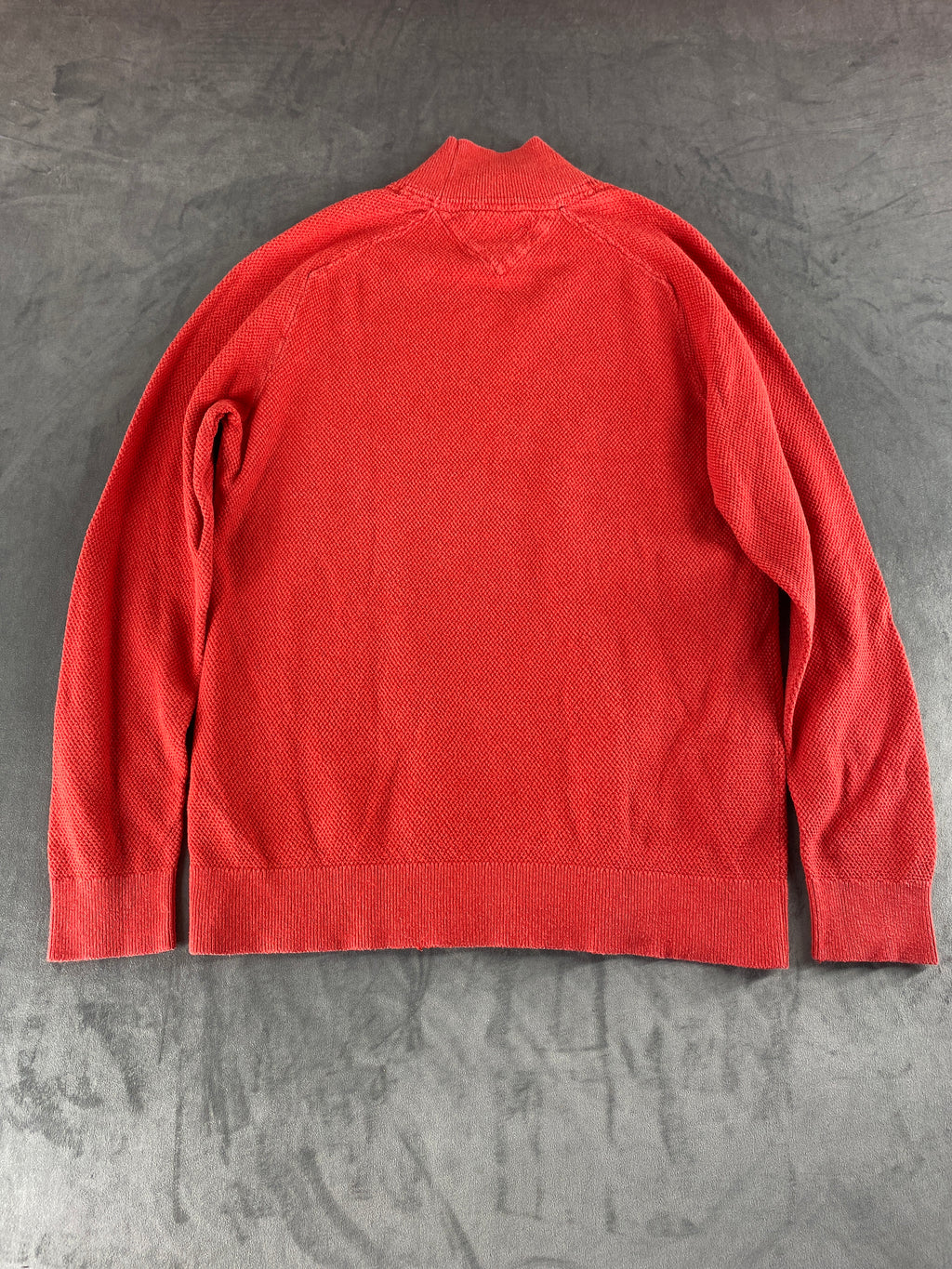 Maglione lupetto Tommy Jeans rosso vintage – Uomo Taglia M