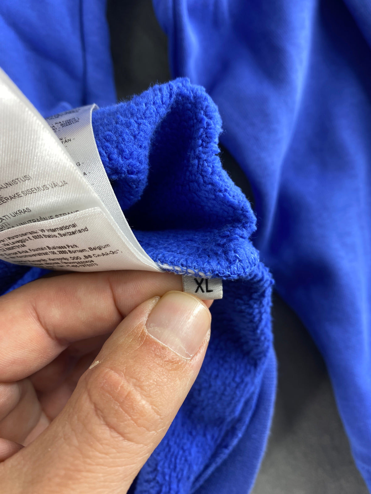 Felpa girocollo Napapijri blu royal vintage – Donna Taglia L