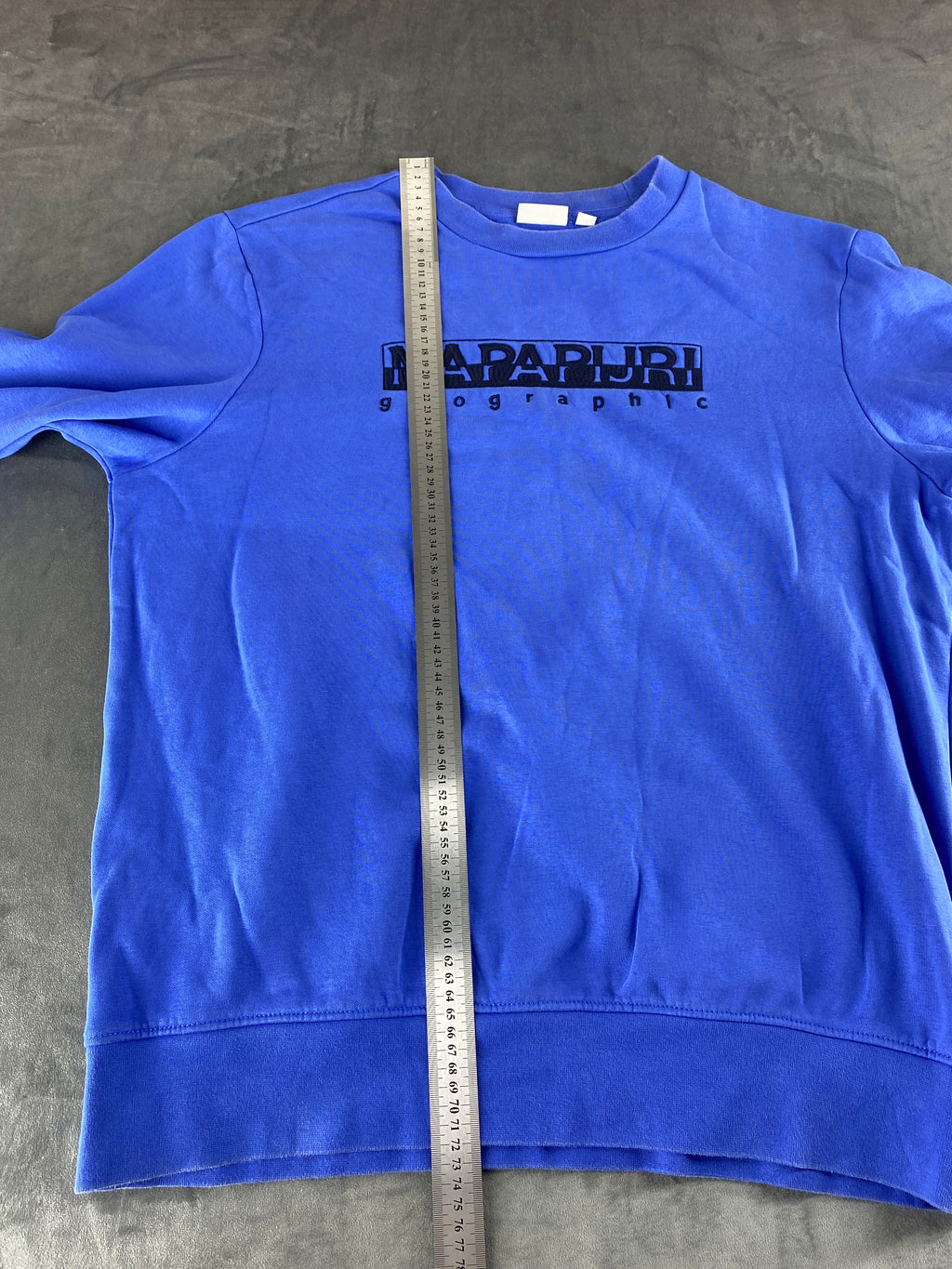 Felpa girocollo Napapijri blu royal vintage – Donna Taglia L