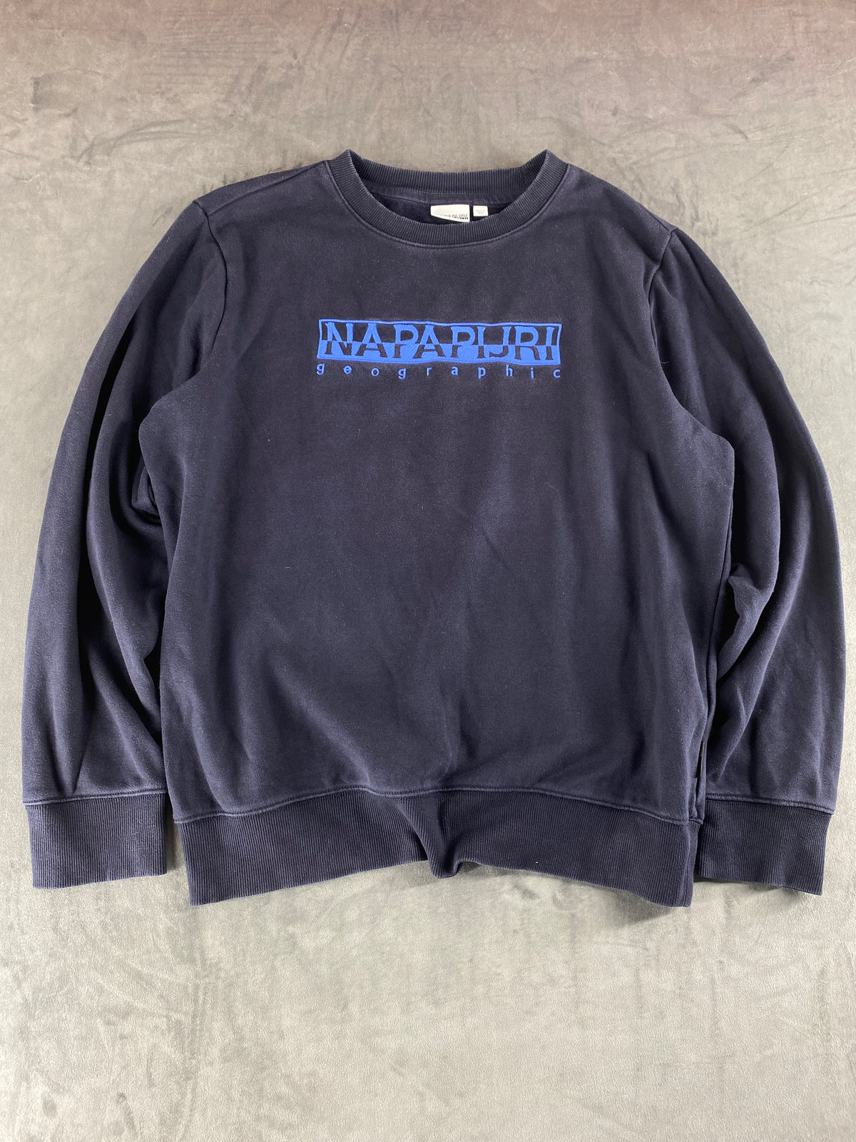 Felpa girocollo Napapijri blu navy vintage – Donna Taglia L