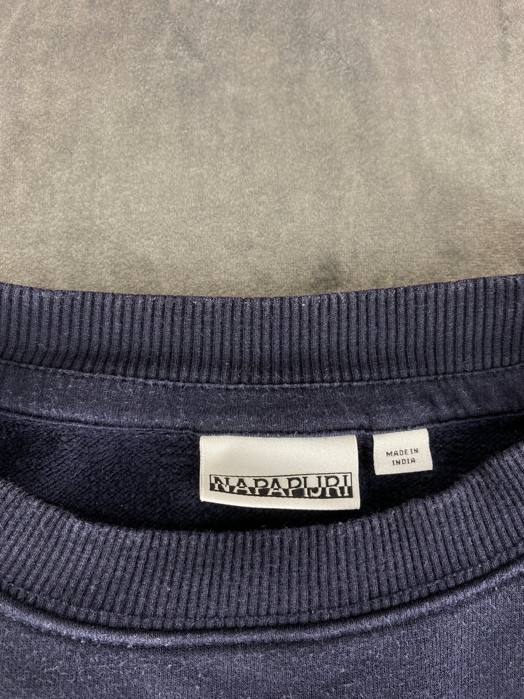 Felpa girocollo Napapijri blu navy vintage – Donna Taglia L