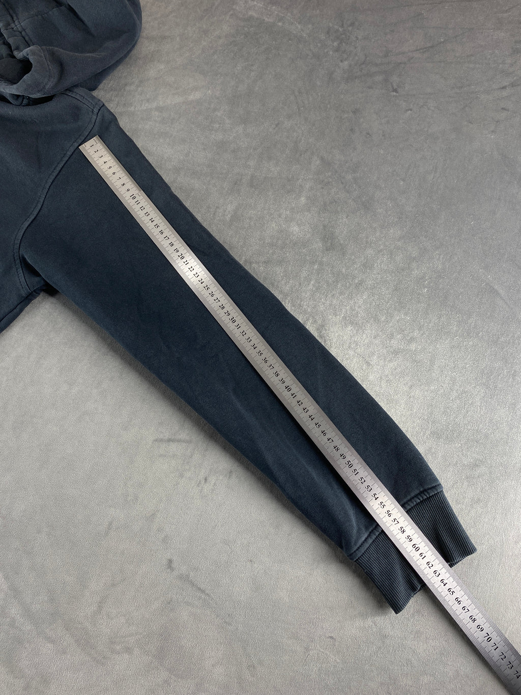 Felpa con cappuccio Champion grigio scuro vintage – Donna Taglia L