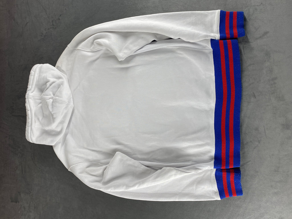 Felpa cappuccio Champion Reverse Weave bianca vintage – Uomo Taglia M