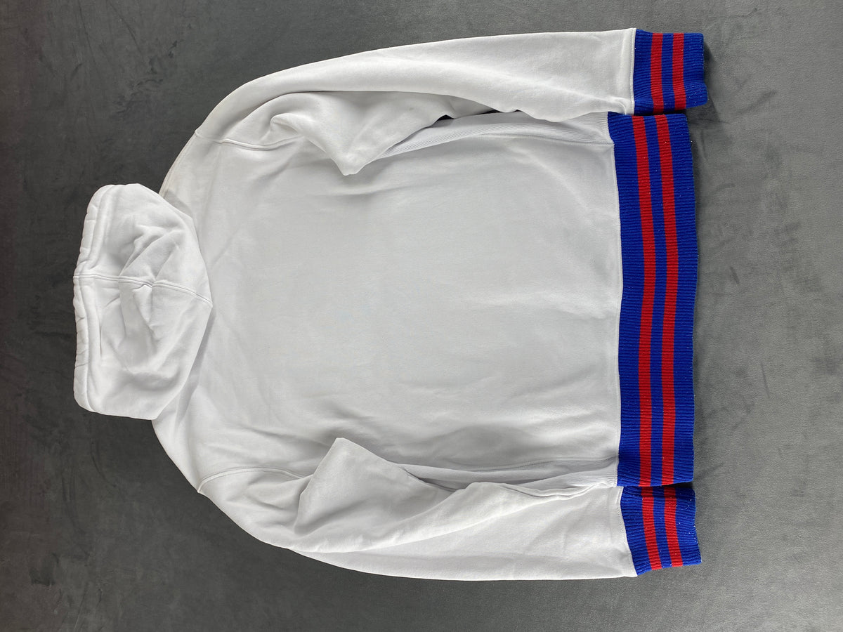 Felpa cappuccio Champion Reverse Weave bianca vintage – Uomo Taglia M