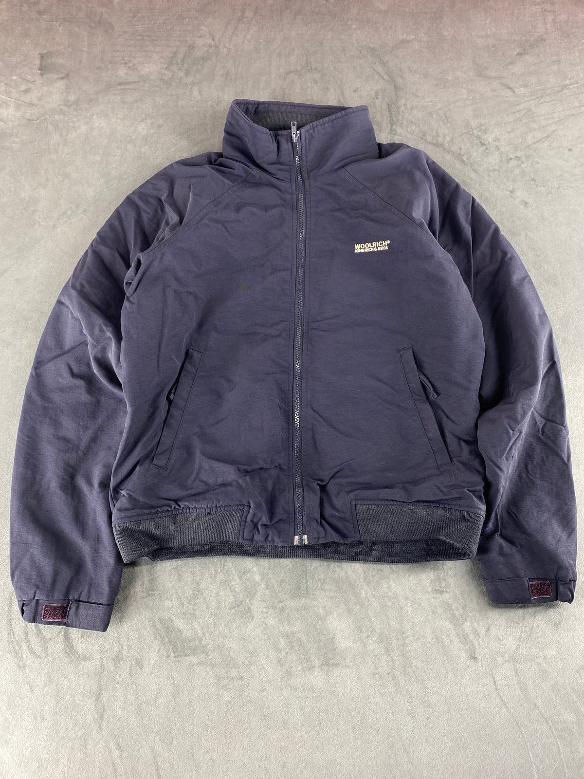 Giubbotto Woolrich blu navy imbottito vintage – Donna Taglia S