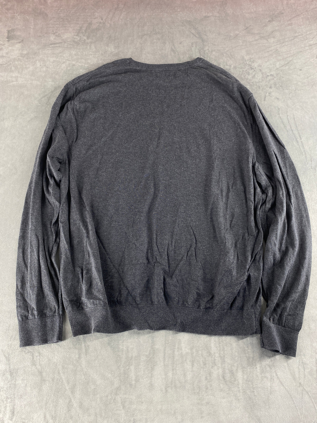 Maglione Napapijri grigio antracite vintage – Donna Taglia XL