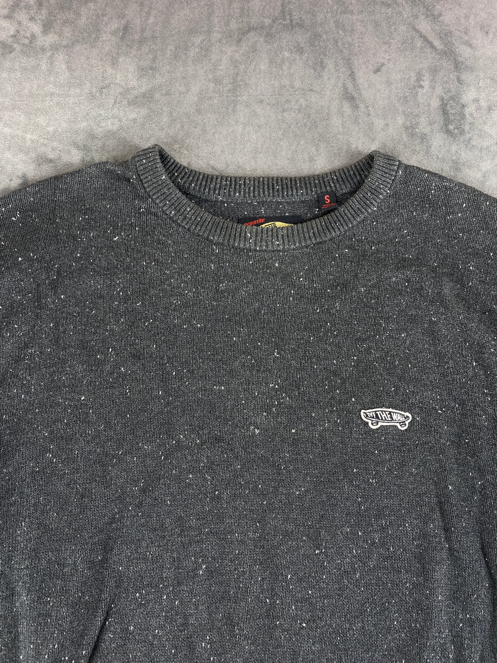 Maglione Vans grigio vintage – Uomo Taglia S