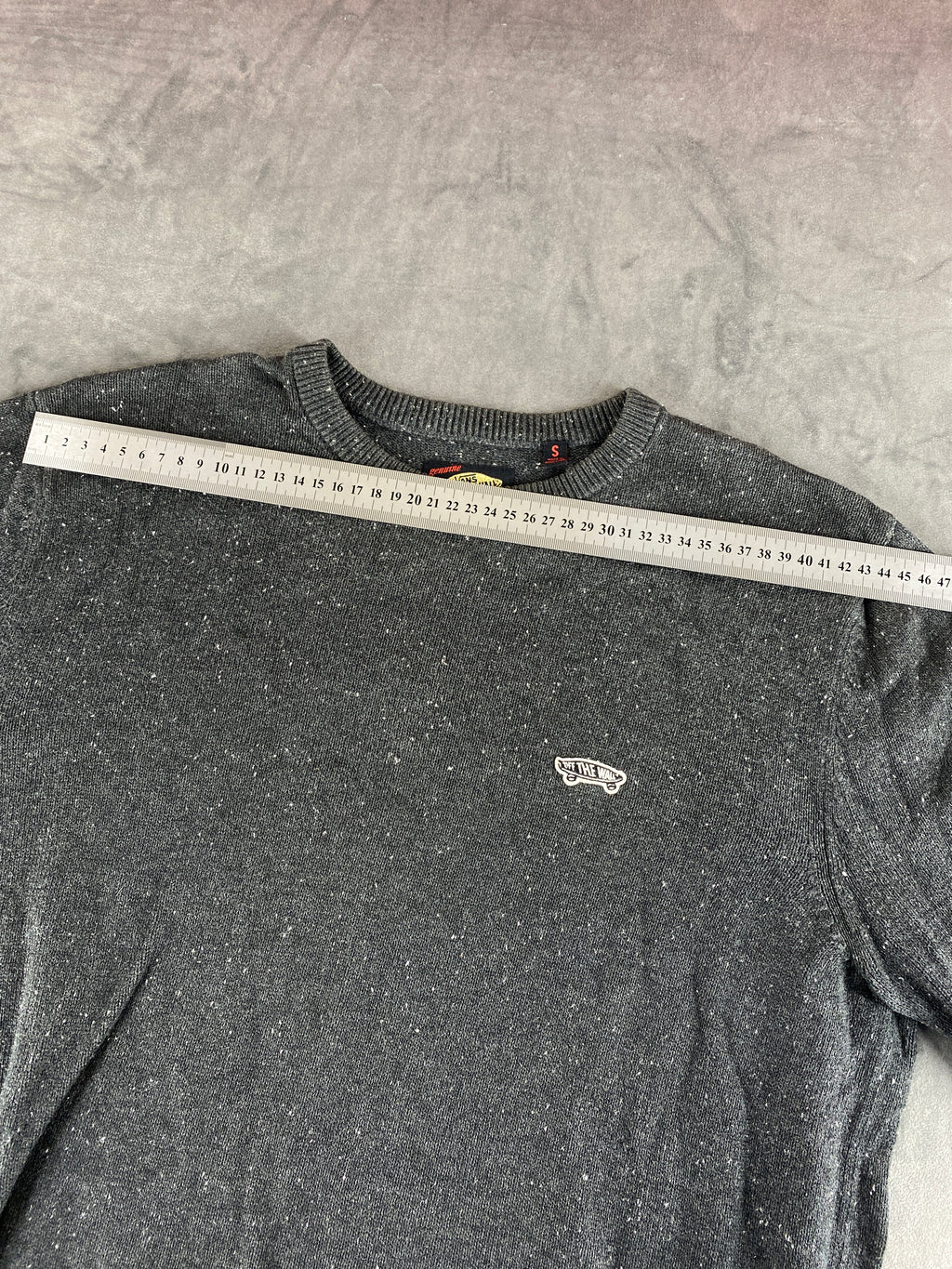 Maglione Vans grigio vintage – Uomo Taglia S