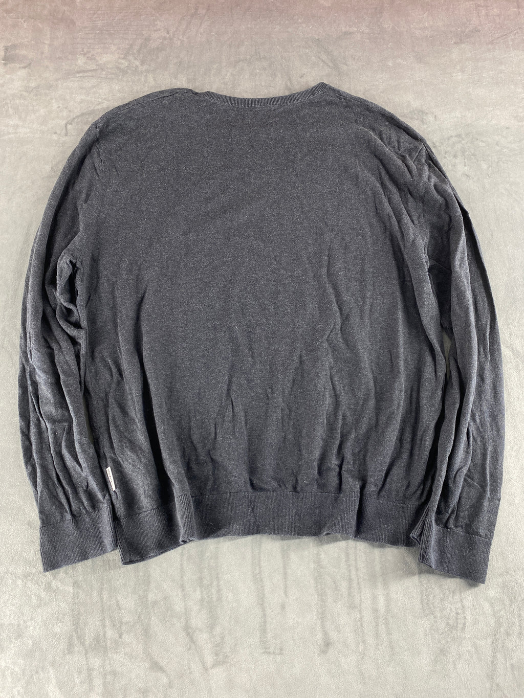Maglione Napapijri grigio scuro vintage – Donna Taglia XL
