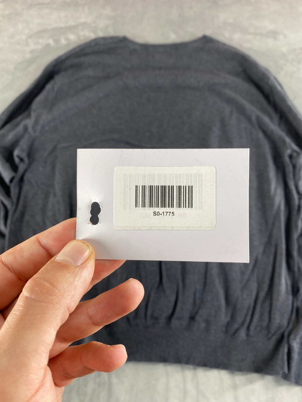 Maglione Napapijri grigio antracite vintage – Uomo Taglia XXL