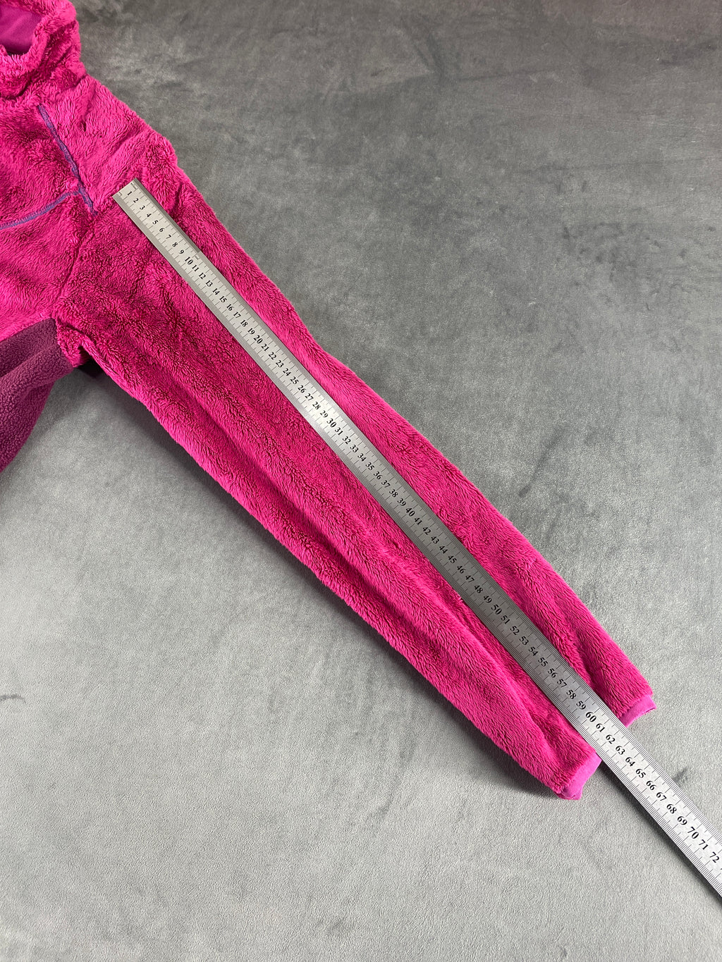 Giacca in pile Jack Wolfskin fucsia vintage – Donna Taglia M