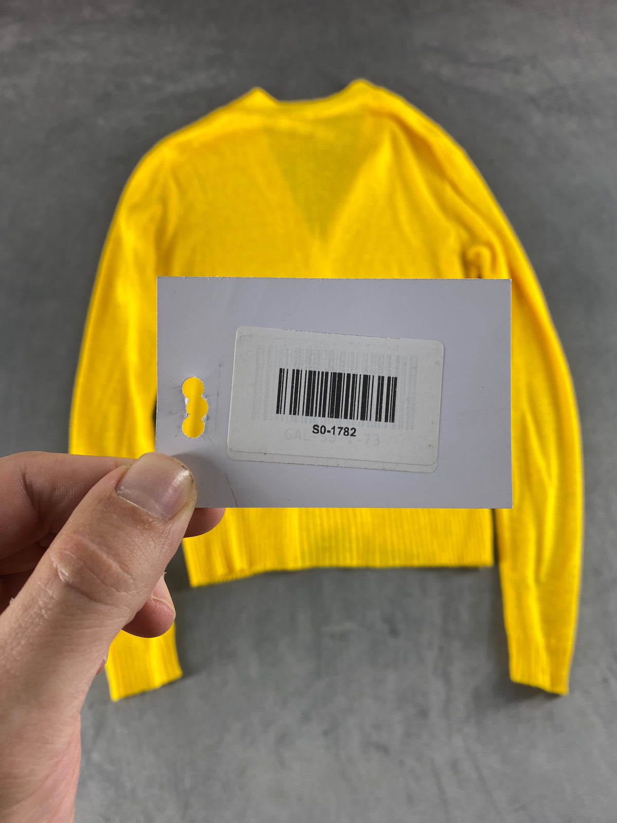 Cardigan Fred Perry giallo senape vintage – Donna Taglia S
