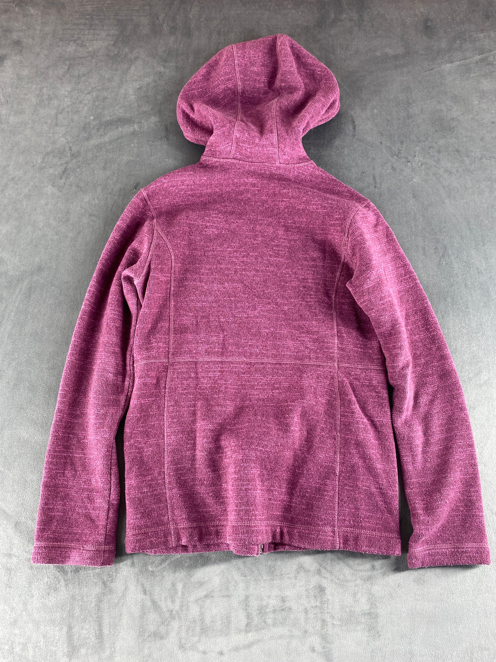 Felpa pile Patagonia Better Sweater malva con cappuccio vintage – Donna Taglia S