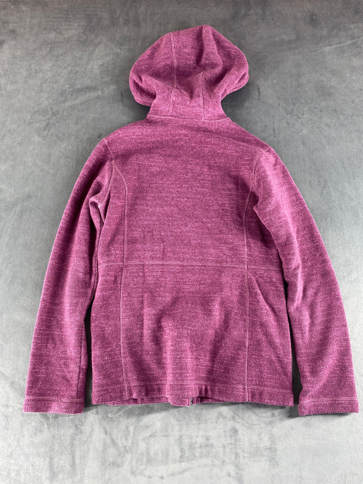 Felpa pile Patagonia Better Sweater malva con cappuccio vintage – Donna Taglia S